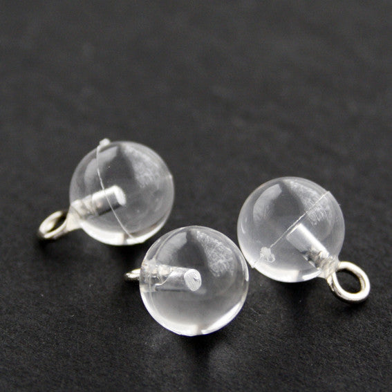 #1889 Clear ball shank 10mm