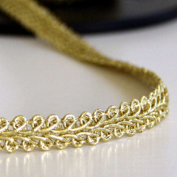 #2030 Classic Cornelli braid gold