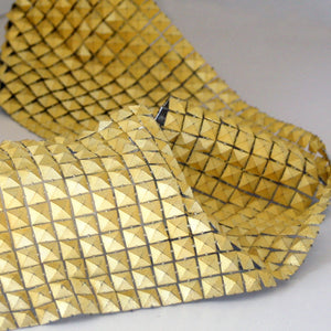 Pyramid trim gold 100mm