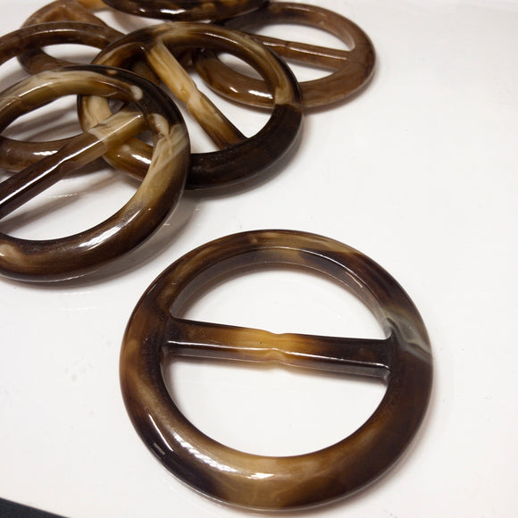 Coffee Swirl Buckle