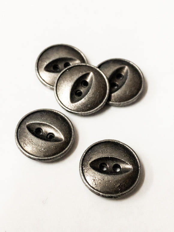Fish Eye Metal Button