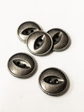 Fish Eye Metal Button