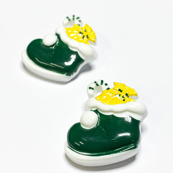 Christmas Stocking Button