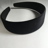 Thick Black Velvet Headband