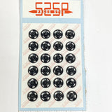 Black Sew On Snaps