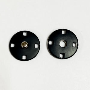 15mm Matte Black Modern Snap
