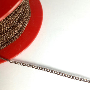 Antique Copper Chain 2mm