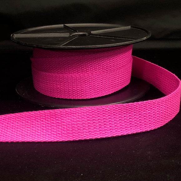 25mm Webbing Magenta Pink
