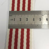 38mm Striped Whitney Webbing