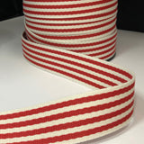 38mm Striped Whitney Webbing