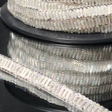 Jane beading tape on organza