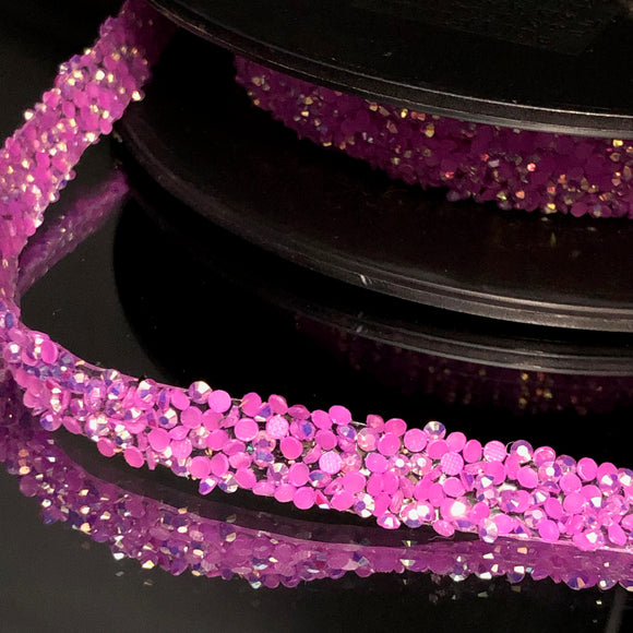 Purple Confettti Trim