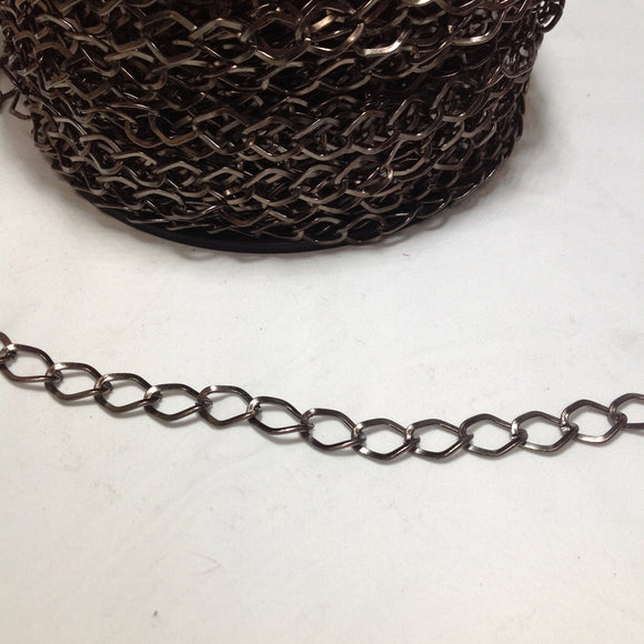 YB4201544  Gunmetal Grey link Chain 12mm