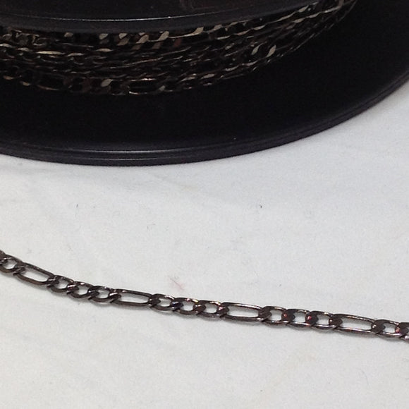 YBU202270 Gunmetal Grey link Chain 5mm