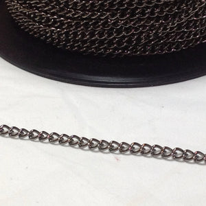 FC480BM Gunmetal Grey link Chain 5mm