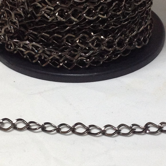 Gunmetal Grey link Chain 9mm