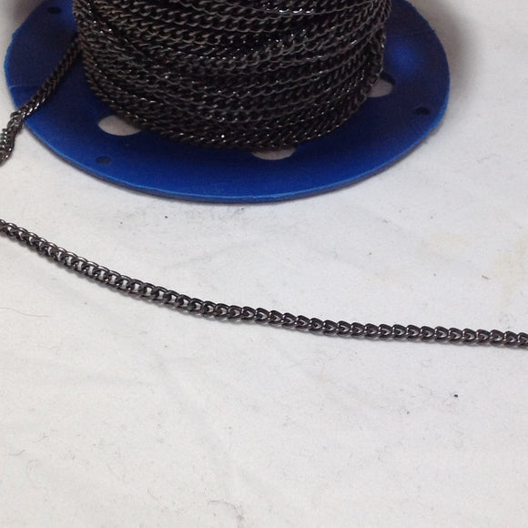 Gunmetal Grey Link Chain 4mm