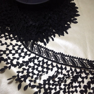 Chandra Guipure Fringed Lace