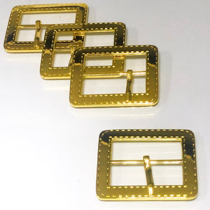Stitch Buckle Yellow Gold