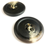 Harry Horn Coat Button Brown