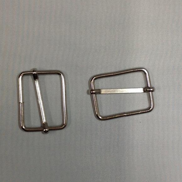 Metal Slider Buckle Nickel 60mm