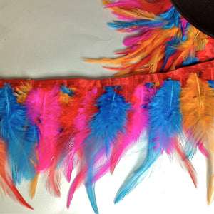 YF201304 FEATHER TRIM