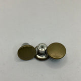 Flat top jean buttons