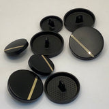 Stripe shank Button