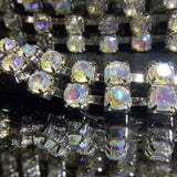 Preciosa Czech 2-ROW Rhinestone Cup Chain