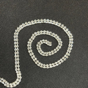 Preciosa Czech 2-ROW Rhinestone Cup Chain