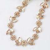 Crystals Flower Rhinestone Chain