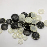 Button with contrast RIM