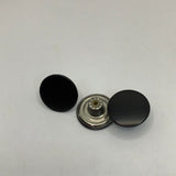 Flat top jean buttons