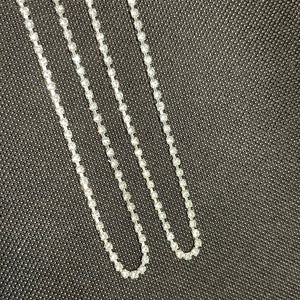 Preciosa Czech single ROW Rhinestone Cup Chain