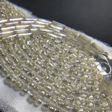 Iron on waving beading ribbon