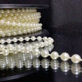 Full ball pearl beads chain on threading