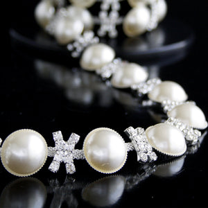 Pearly Rhinestones Trim