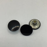 Flat top jean buttons