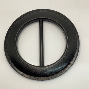 Faux leather Round buckle