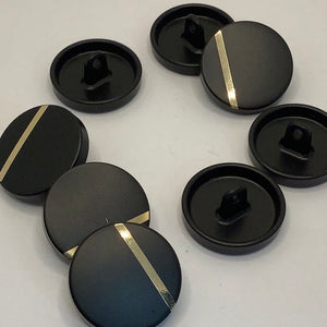 Stripe shank Button