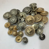 Classic Balmain lion head buttons