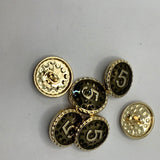 NEW - No5 shank button
