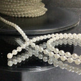 Full ball pearl beads chain on threading