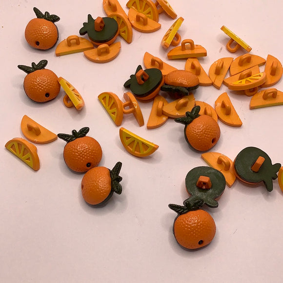 Orange button