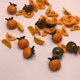 Orange button