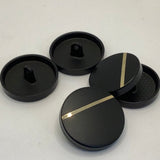 Stripe shank Button