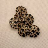 NEW-Puzzle oil drop Shank button