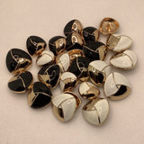 NEW-Triangle oildrop shank button