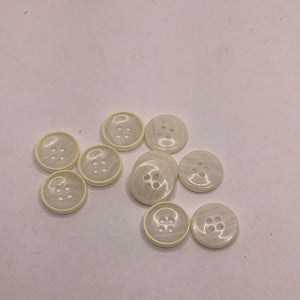 Button with contrast RIM