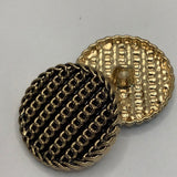 Retro Enamel Chain shank button